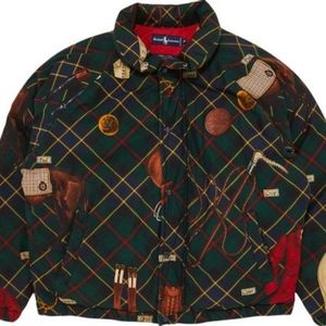 Pre-Owned Vintage Polo Ralph Lauren Equestrian Down Puffer Coat